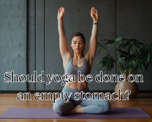 Yoga brings calm to the moment.
