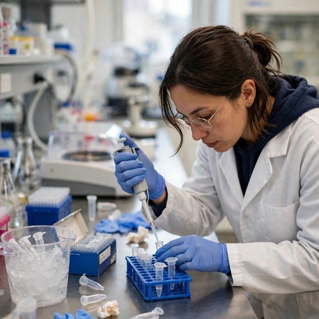Peptide Sample Preparation Process